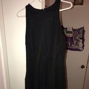 Black cocktail dress